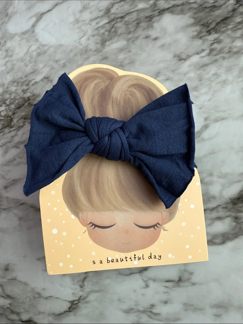 Navy Blue Headband